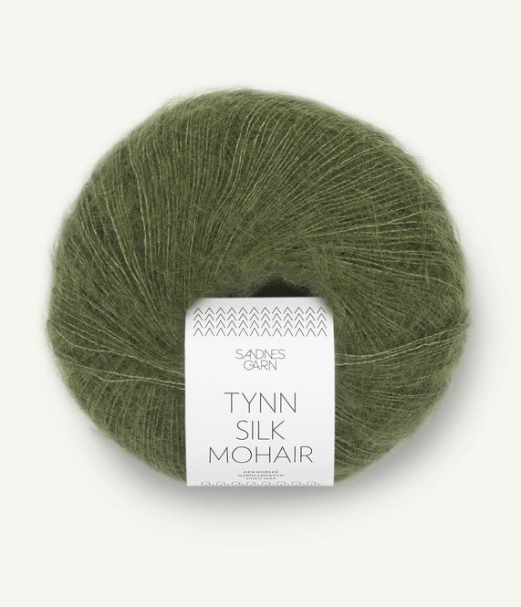 Hovedbilde Tynn Silk Mohair 9062 Olive Green